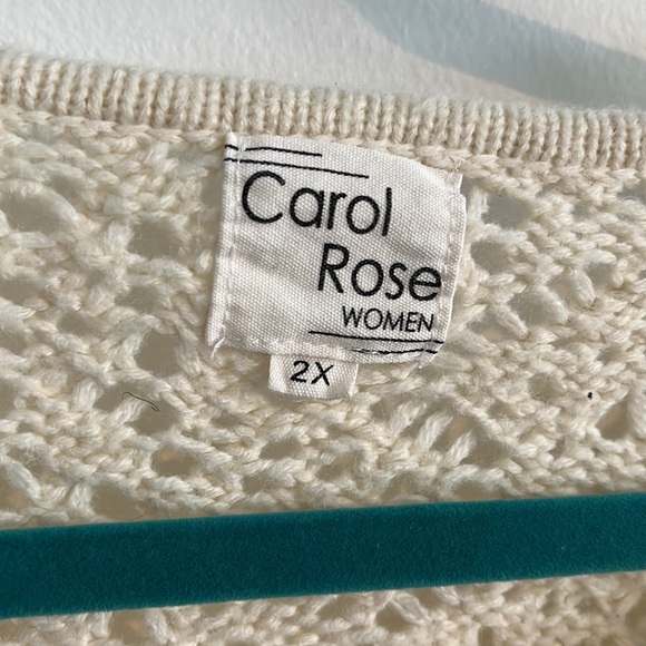 Carol Rose Cream Sweater - Picture 3 of 4